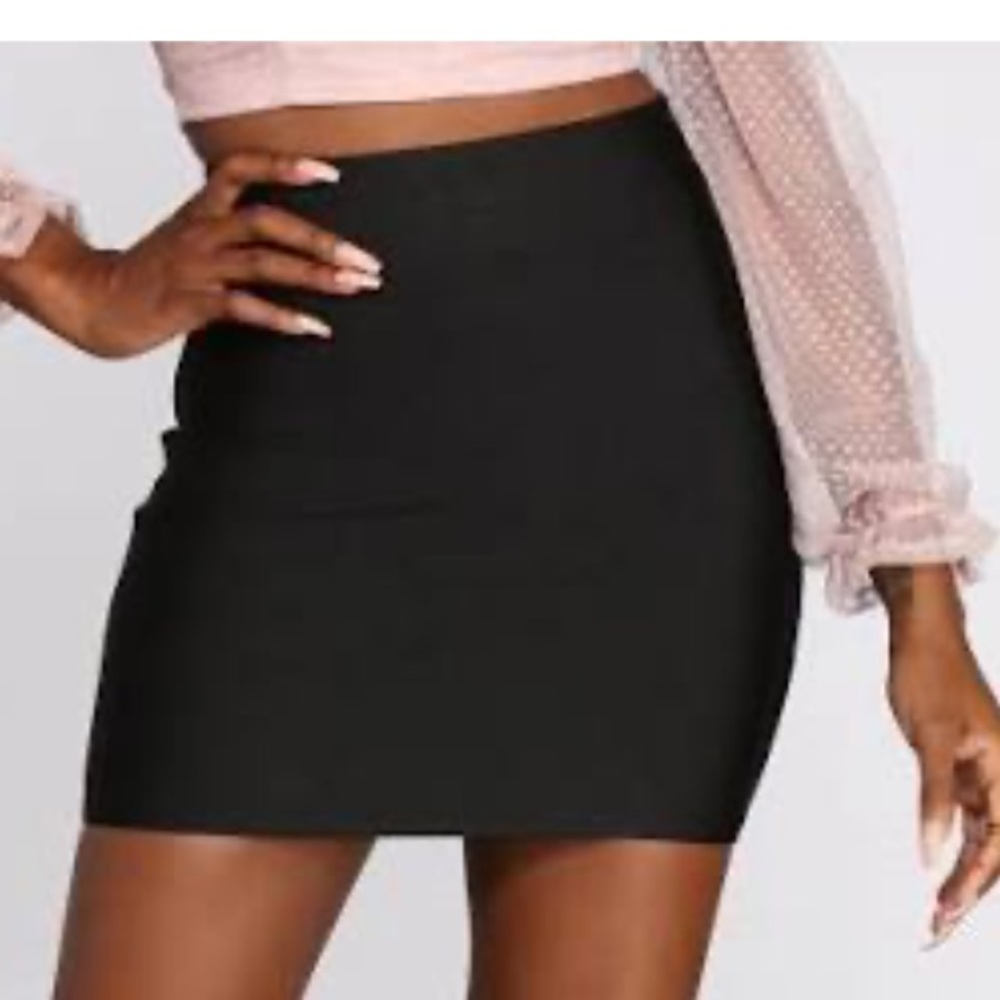 Color block Miniskirt - Picture 3 of 3
